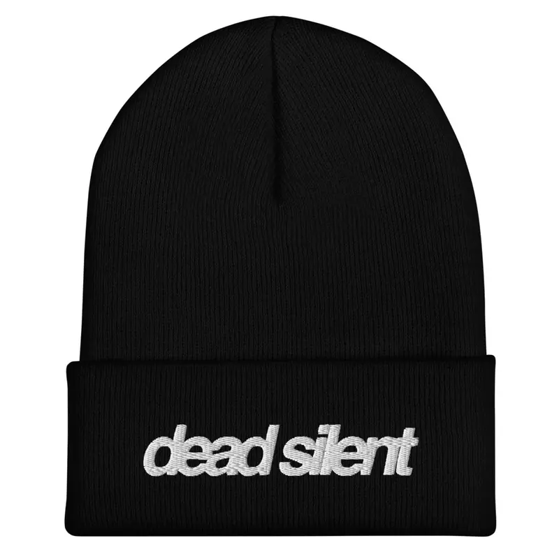 Dead Silent Beanie Black/White